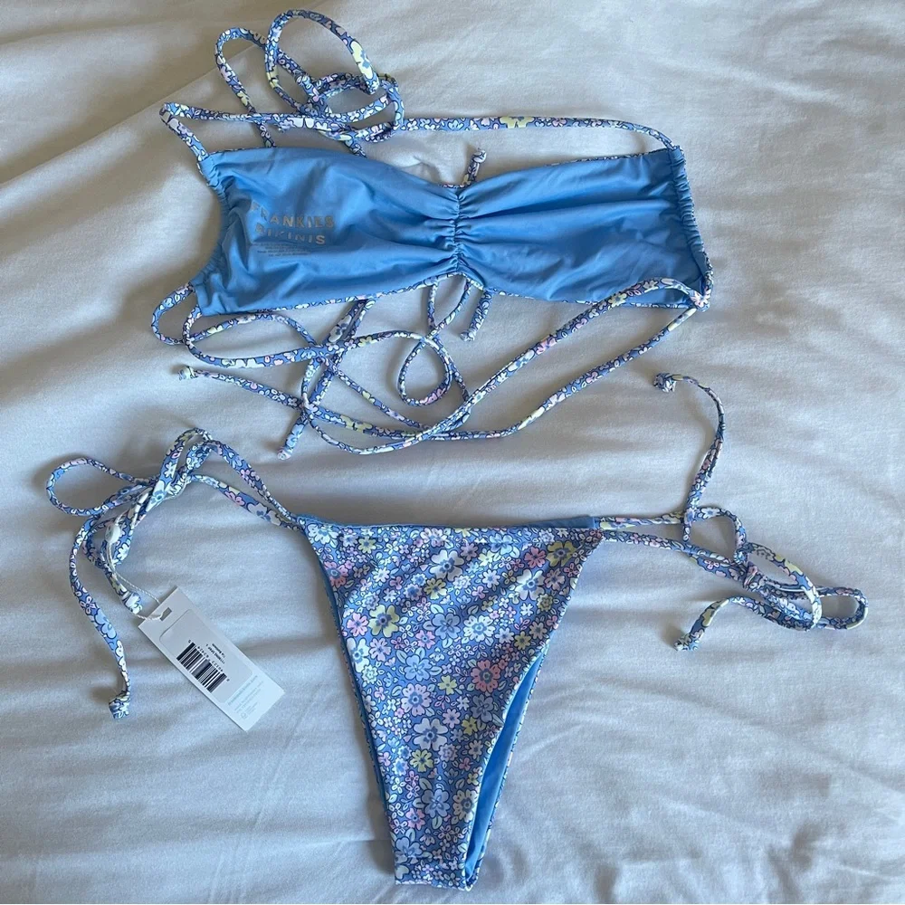 Frankie’s Bikinis Springtime Bikini Set